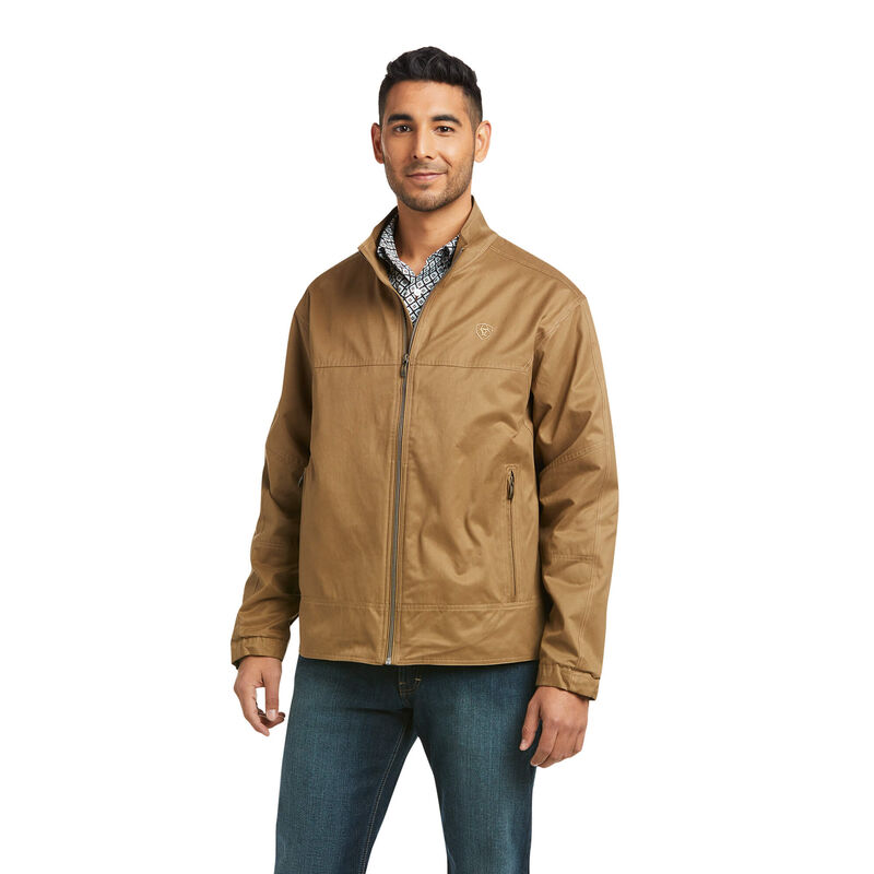 Chaqueta Ariat Grizzly Canvas Lightweight Marrones Hombre - Chile 476-RMWDNV